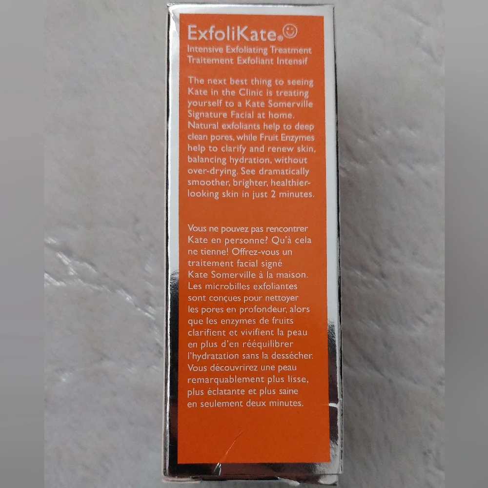 Kate Somerville ExfoliKate Intensive Exfoliating Treatment Brand New
